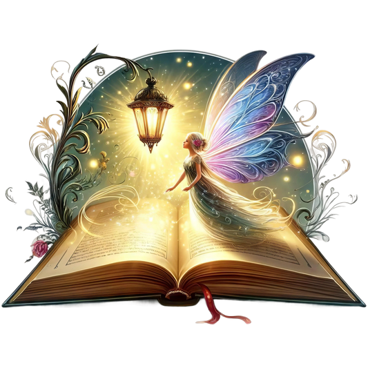 Bügelbild Magisches offenes Buch #6 - Fylou's Style