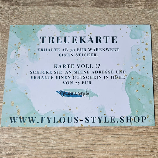 Treuekarte Fylou's Style