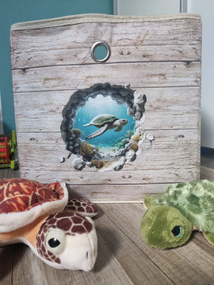 Bügelbild 3D Schildkröte #3 Fylou's Style