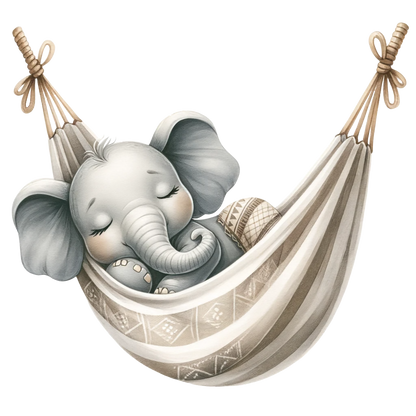 Bügelbild Elefant #7 Fylou's Style