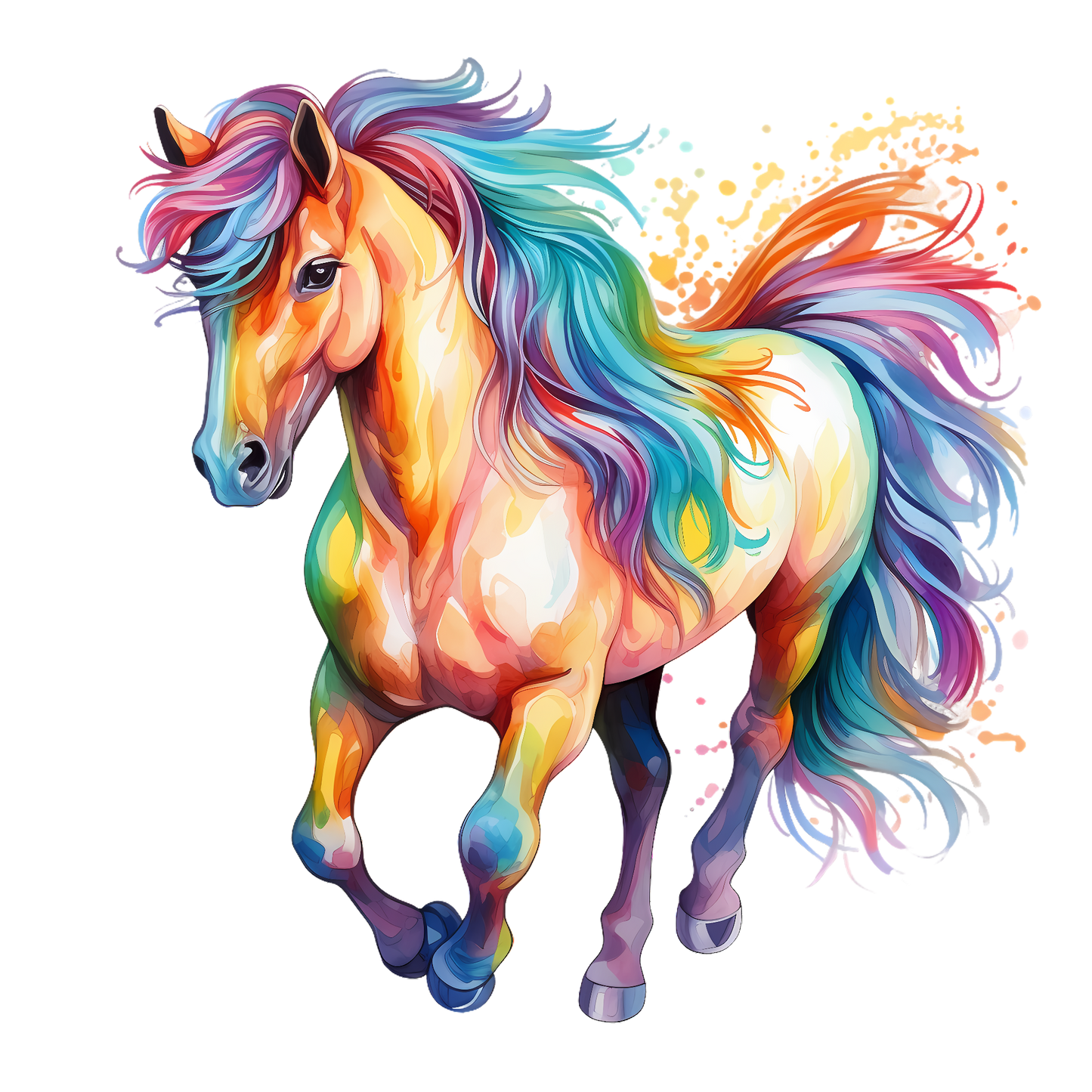 Iron-on Patch Colorful Animal #18