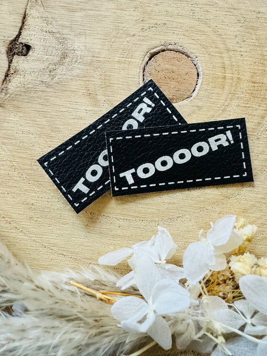 Kunstleder Label TooooR! Fylou's Style
