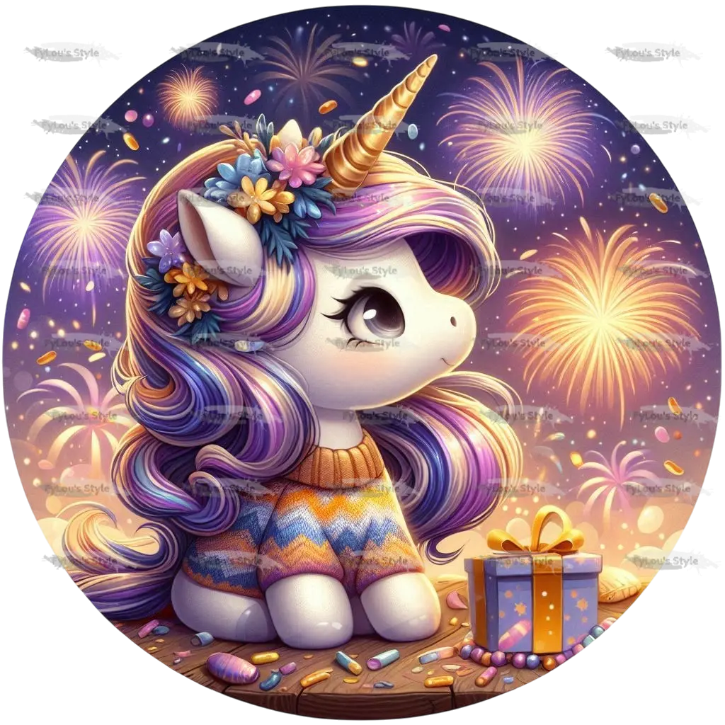 Bügelbild Silvester Party #3 - Fylou's Style