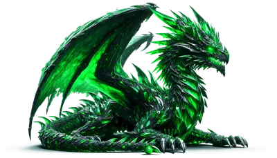 Bügelbild Emerald Dragon #34 - Fylou's Style