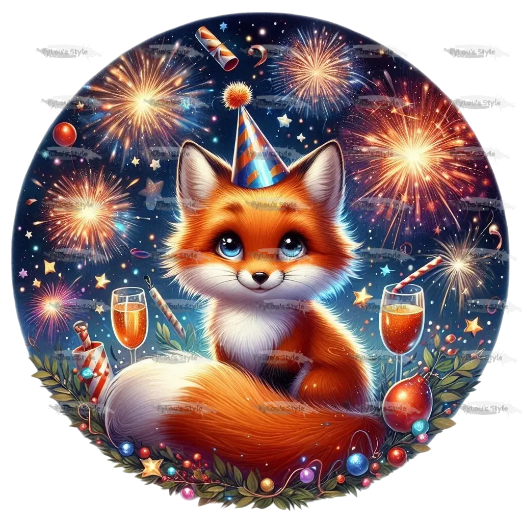 Bügelbild Silvester Party #6 - Fylou's Style