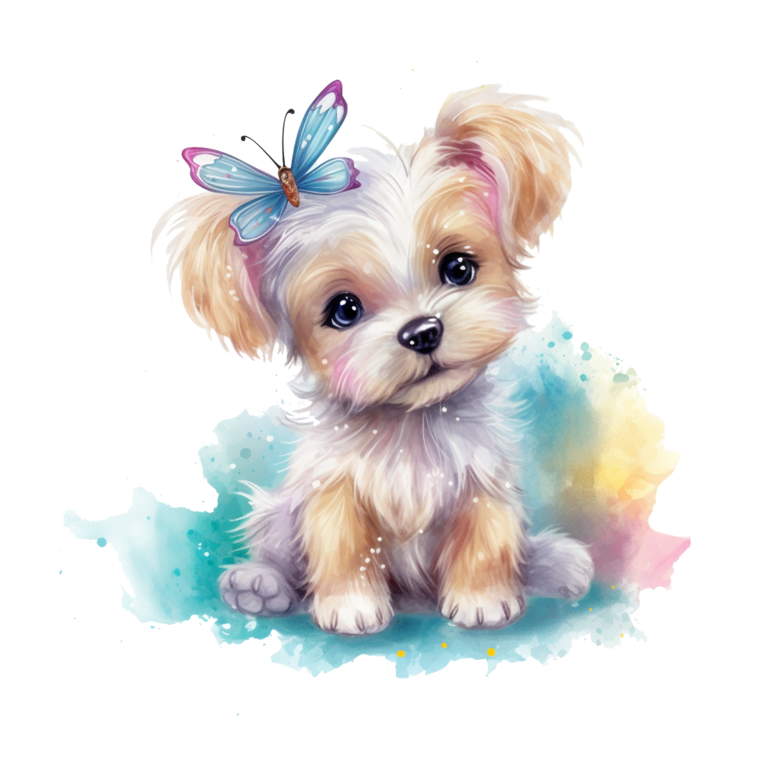 Bügelbild Fairy Animals #1 Fylou's Style