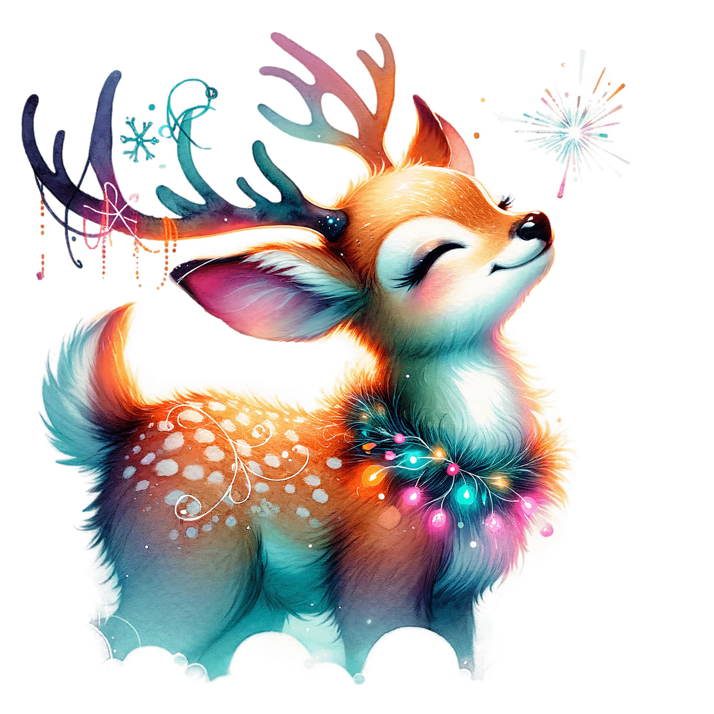 Bügelbild Magische Party Tiere #21 - Fylou's Style