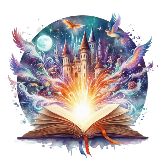 Bügelbild Fantasy Books #8 - Fylou's Style