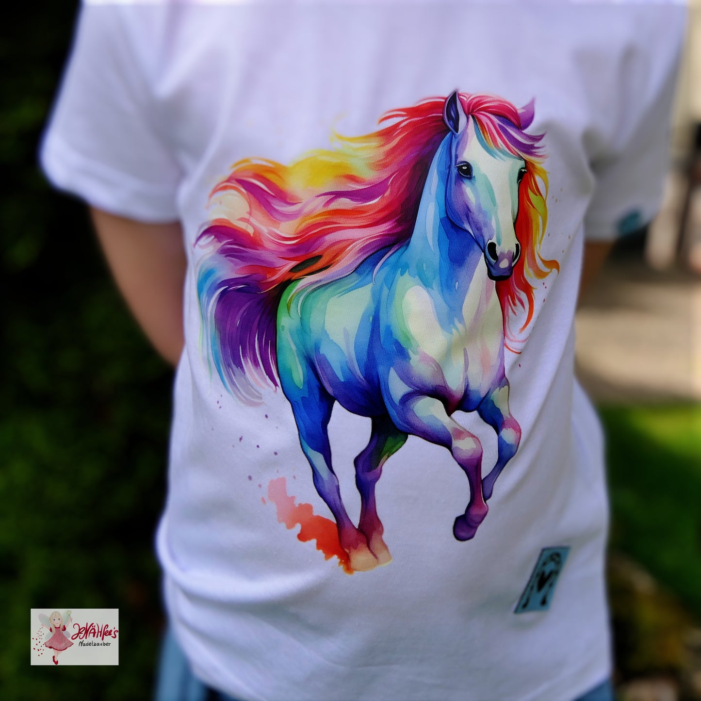 Iron-on Image Colorful Horse #19