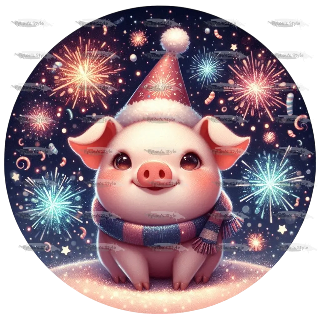 Bügelbild Silvester Party #7 - Fylou's Style