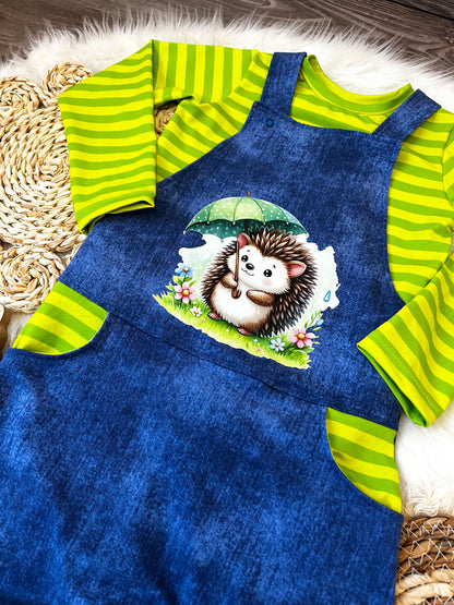 Bügelbild Igel mit Schirm Fylou's Style