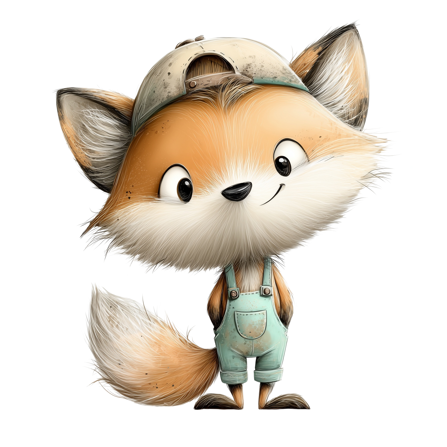 Bügelbild cool Fuchs