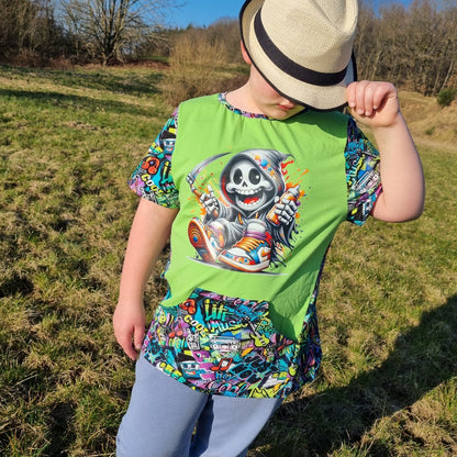 Bügelbild Streetwear Grim Reaper #5 Fylou's Style