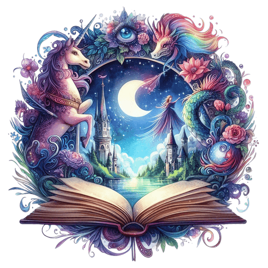 Bügelbild Fantasy Books #22 Fylou's Style