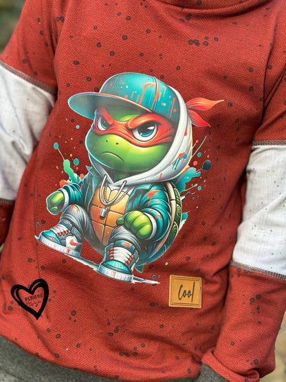 Bügelbild  Streetwear Turtles #5 Fylou's Style