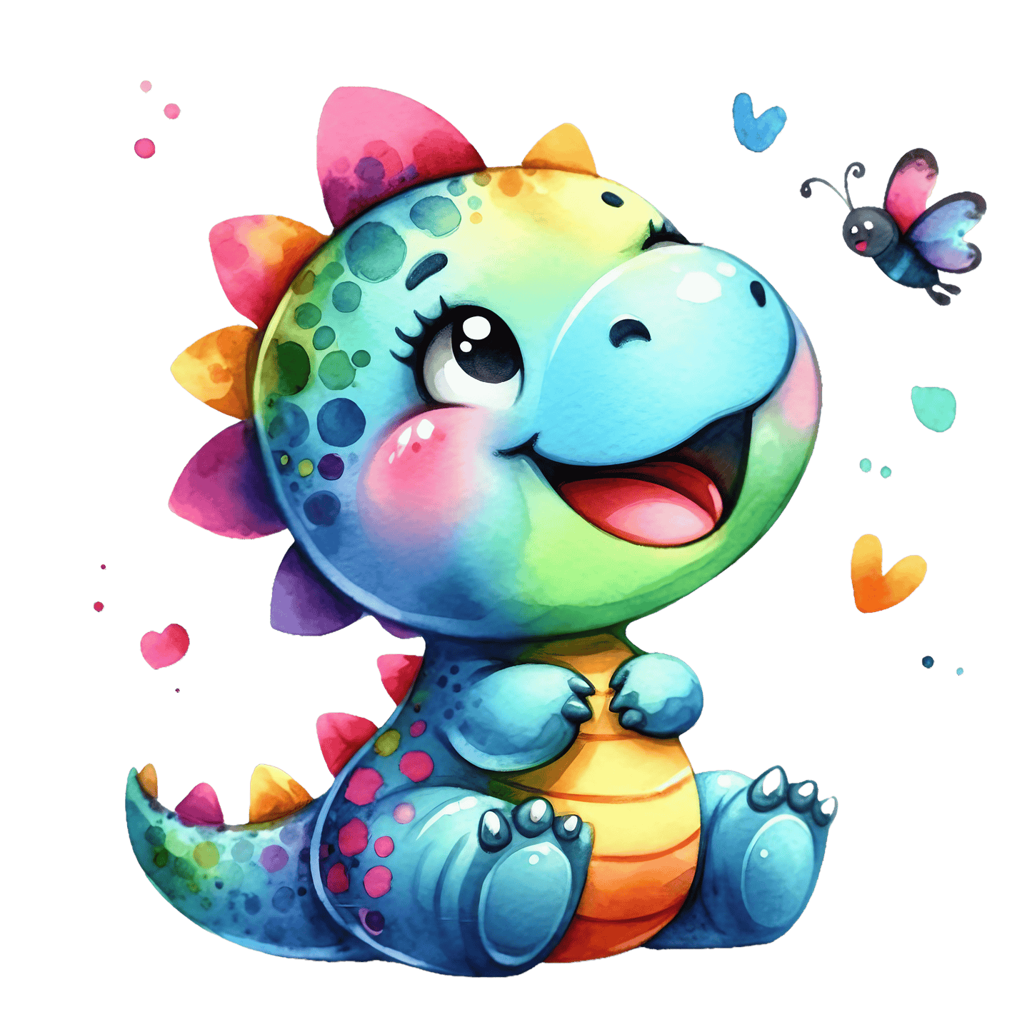 Iron-on Image Cute Dinos #10