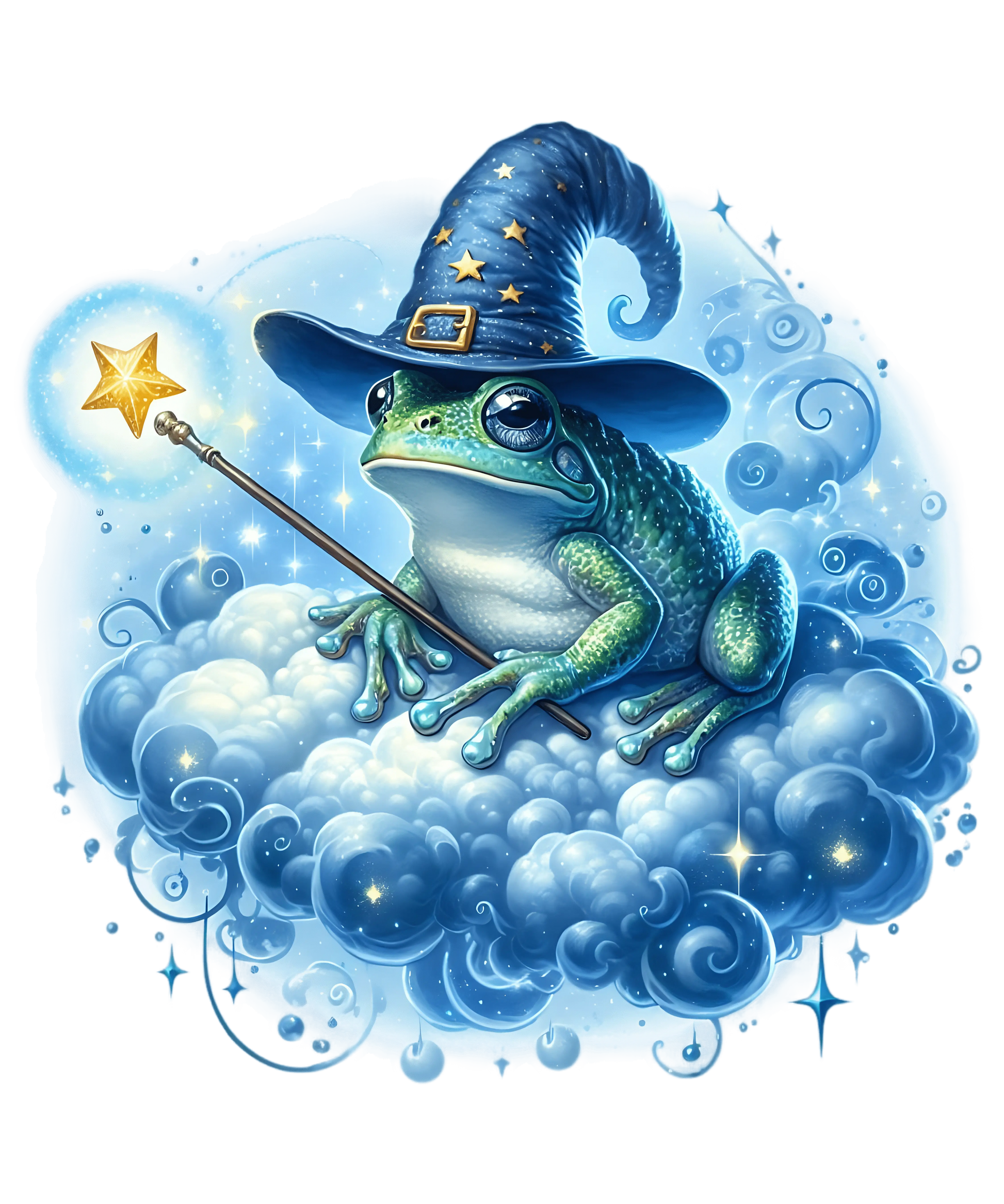 Bügelbild Magische Tiere Frosch - Fylou's Style
