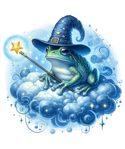 Bügelbild Magische Tiere Frosch - Fylou's Style