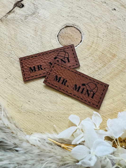 Kunstleder Label Mr. Mini Fylou's Style