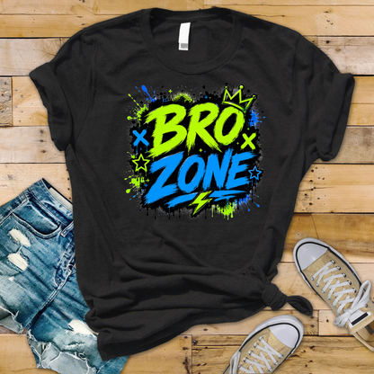 Bügelbild Bro Zone