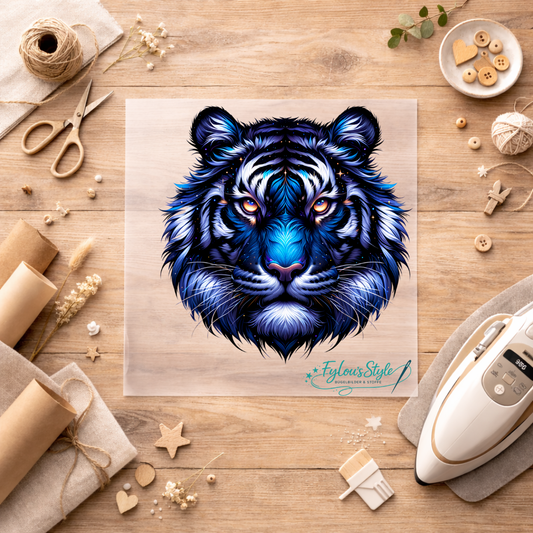 Bügelbild Magischer Tiger #2