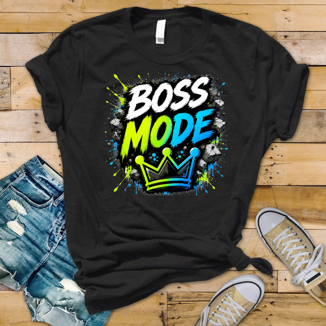 Bügelbild Boss Mode