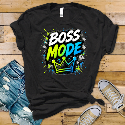 Bügelbild Boss Mode