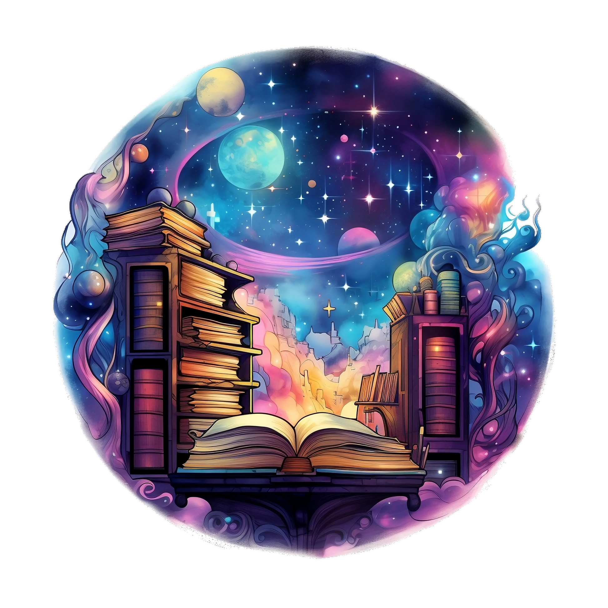 Bügelbild Magical Book #50 - Fylou's Style