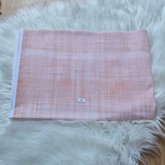 Jersey Leinen Apricot *Reststück0,5m*