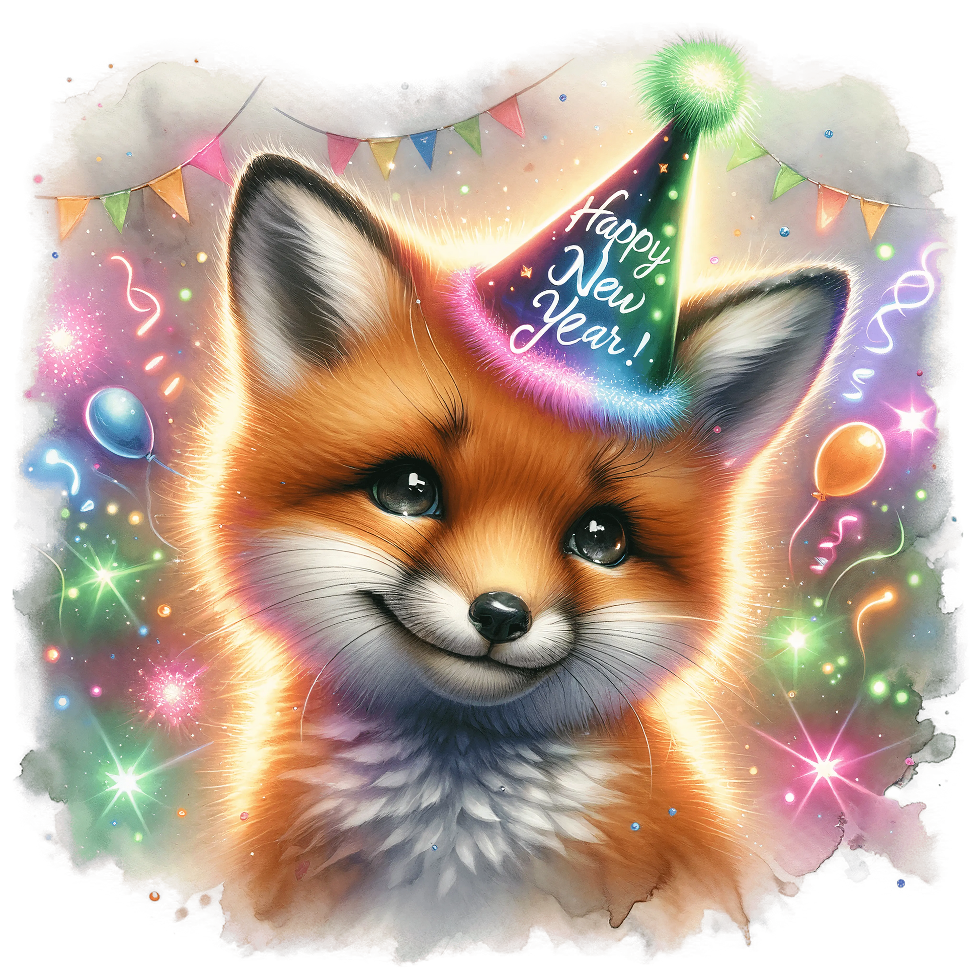 Bügelbild Magische Party Tiere #11 - Fylou's Style