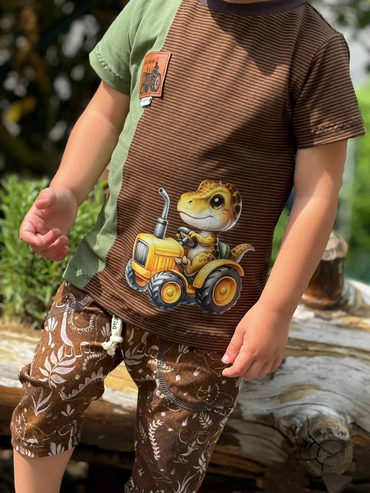 Bügelbild  Dino Fahrzeuge #7 Fylou's Style