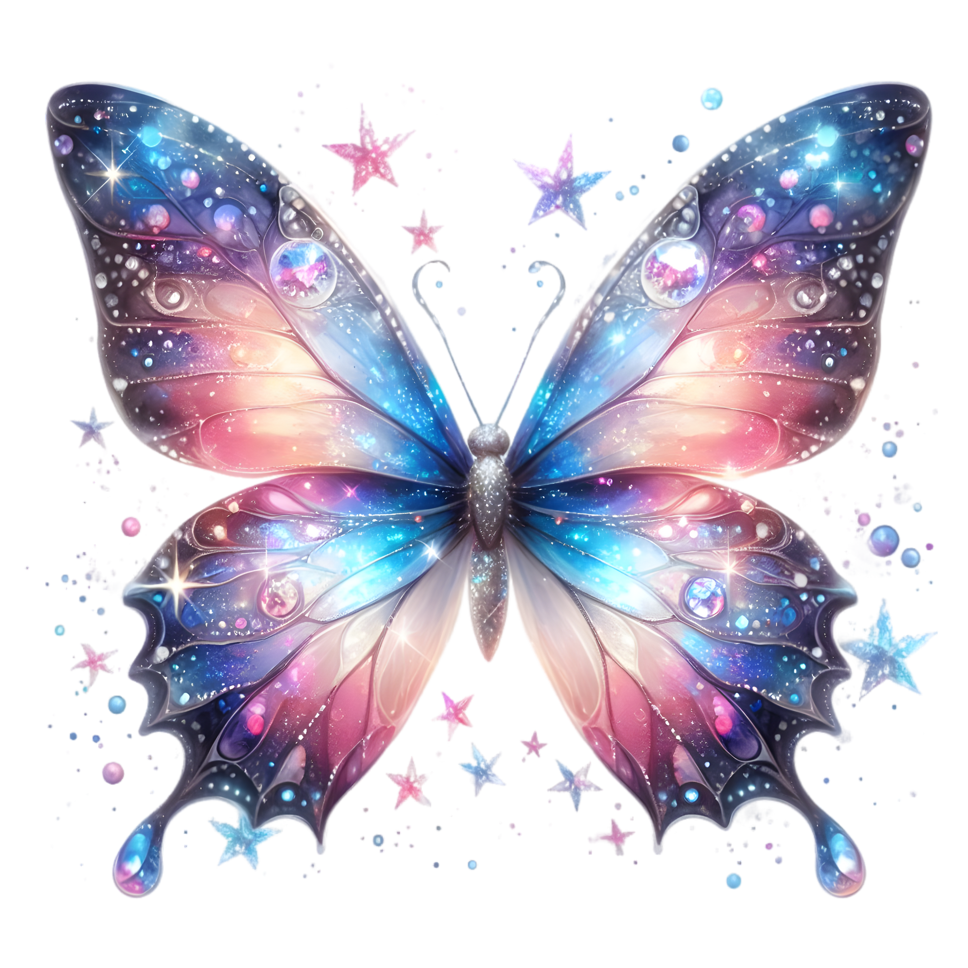 Bügelbild Schmetterling #10 Fylou's Style