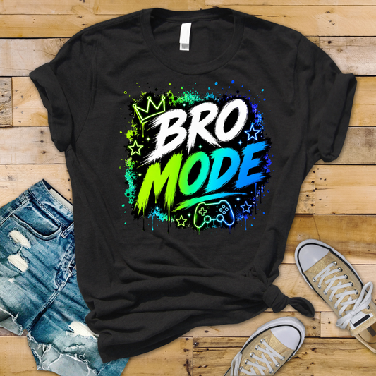 Bügelbild Bro Mode