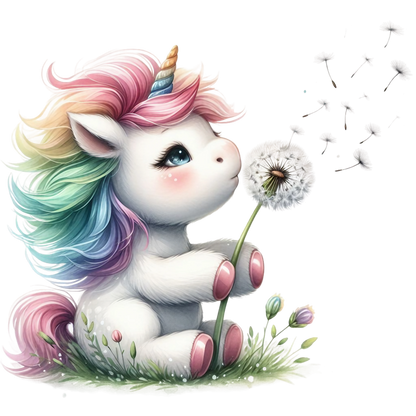 Bügelbild  Einhorn #46 Fylou's Style
