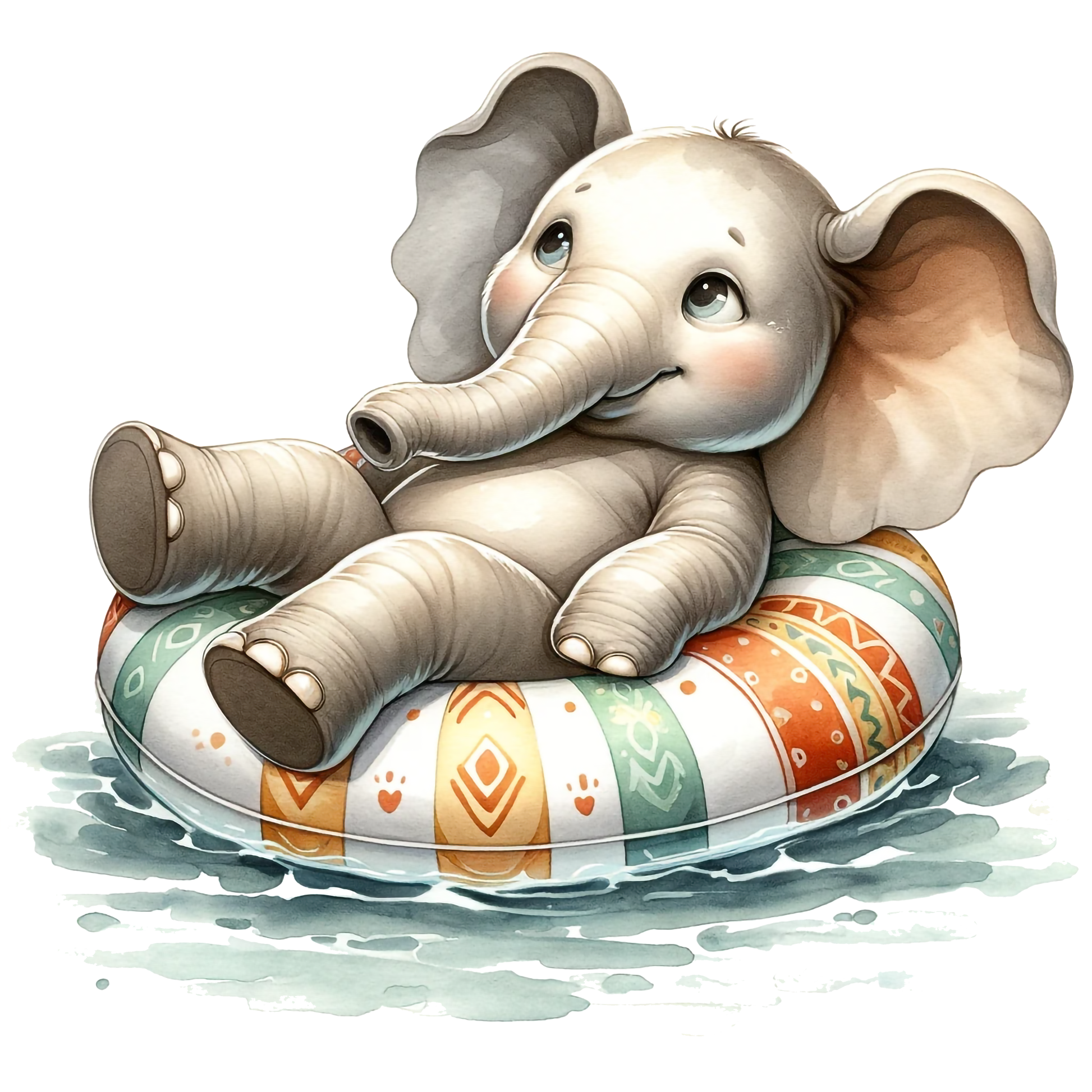 Bügelbild Elefant  #14 Fylou's Style