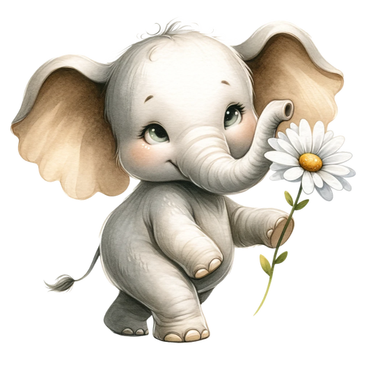 Bügelbild Elefant #18 Fylou's Style