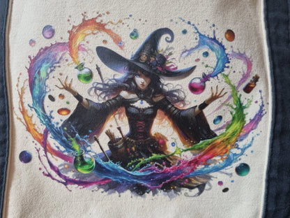 Bügelbild 3D Hexe #8 Fylou's Style