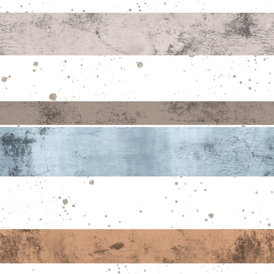 Ripp-Jersey Kombi Streifen Eule