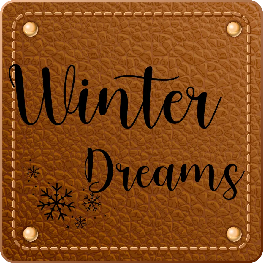 Bügellabel Winter Dreams - Fylou's Style