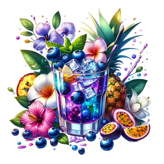 Bügelbild Tropical Cocktail #1 Fylou's Style