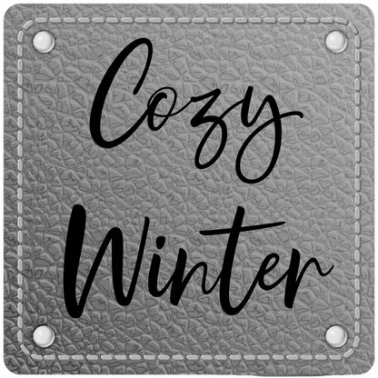 Bügellabel Cozy Winter - Fylou's Style