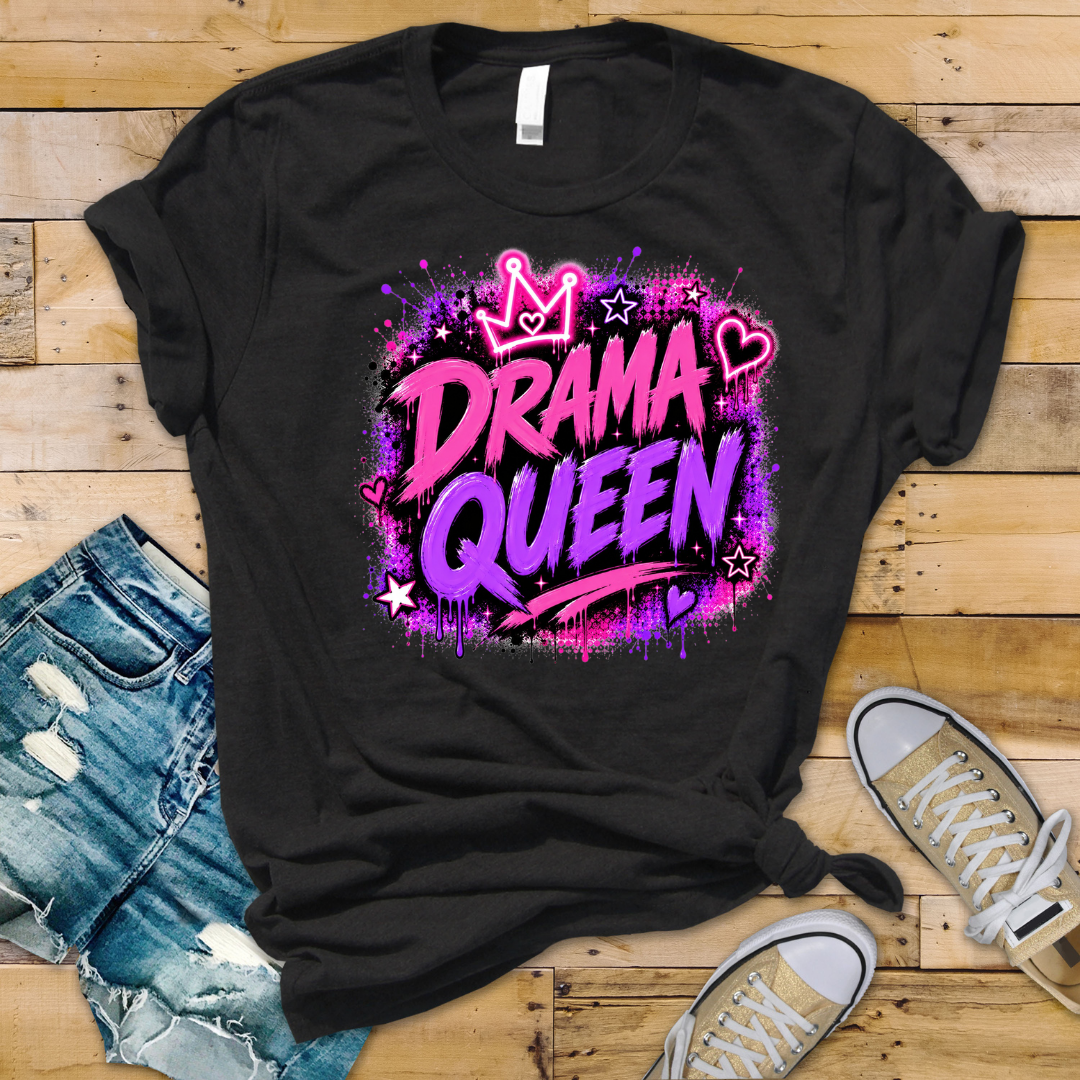Bügelbild Drama Queen
