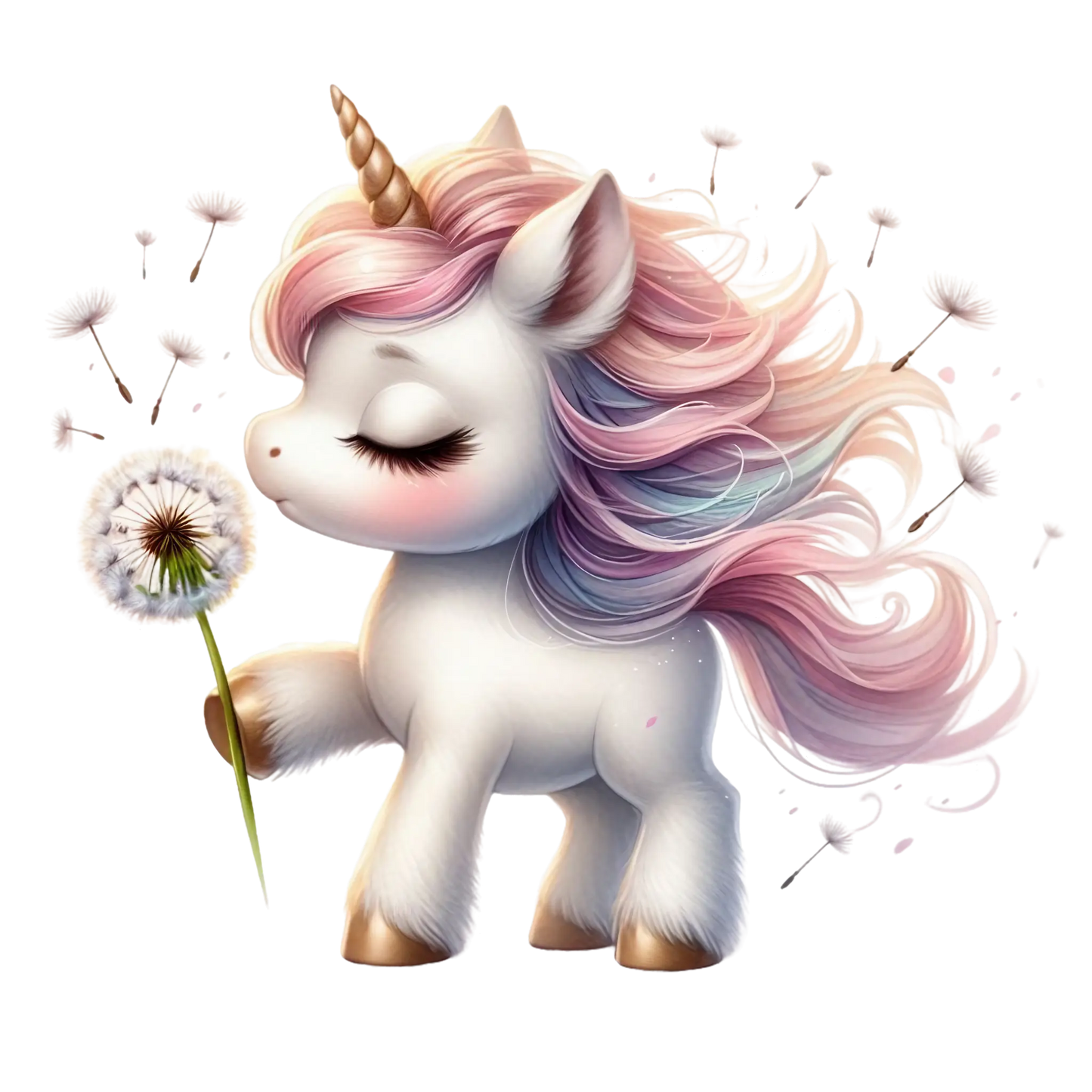 Bügelbild  Einhorn #61 Fylou's Style