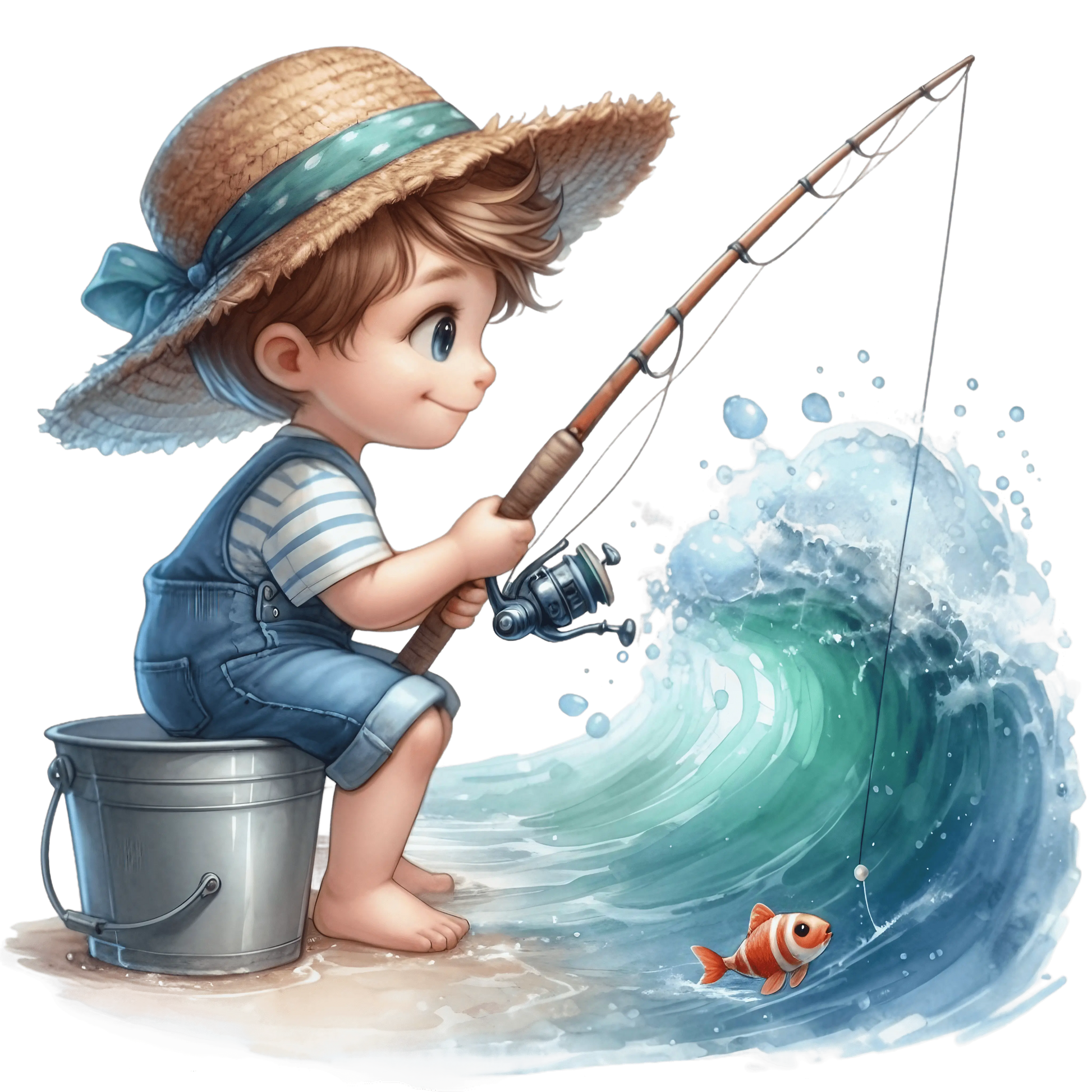 Bügelbild Summer Beach Kids #19 Fylou's Style