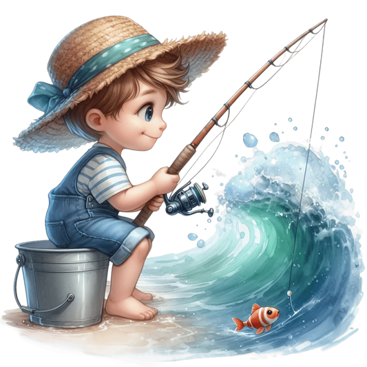 Bügelbild Summer Beach Kids #19 Fylou's Style