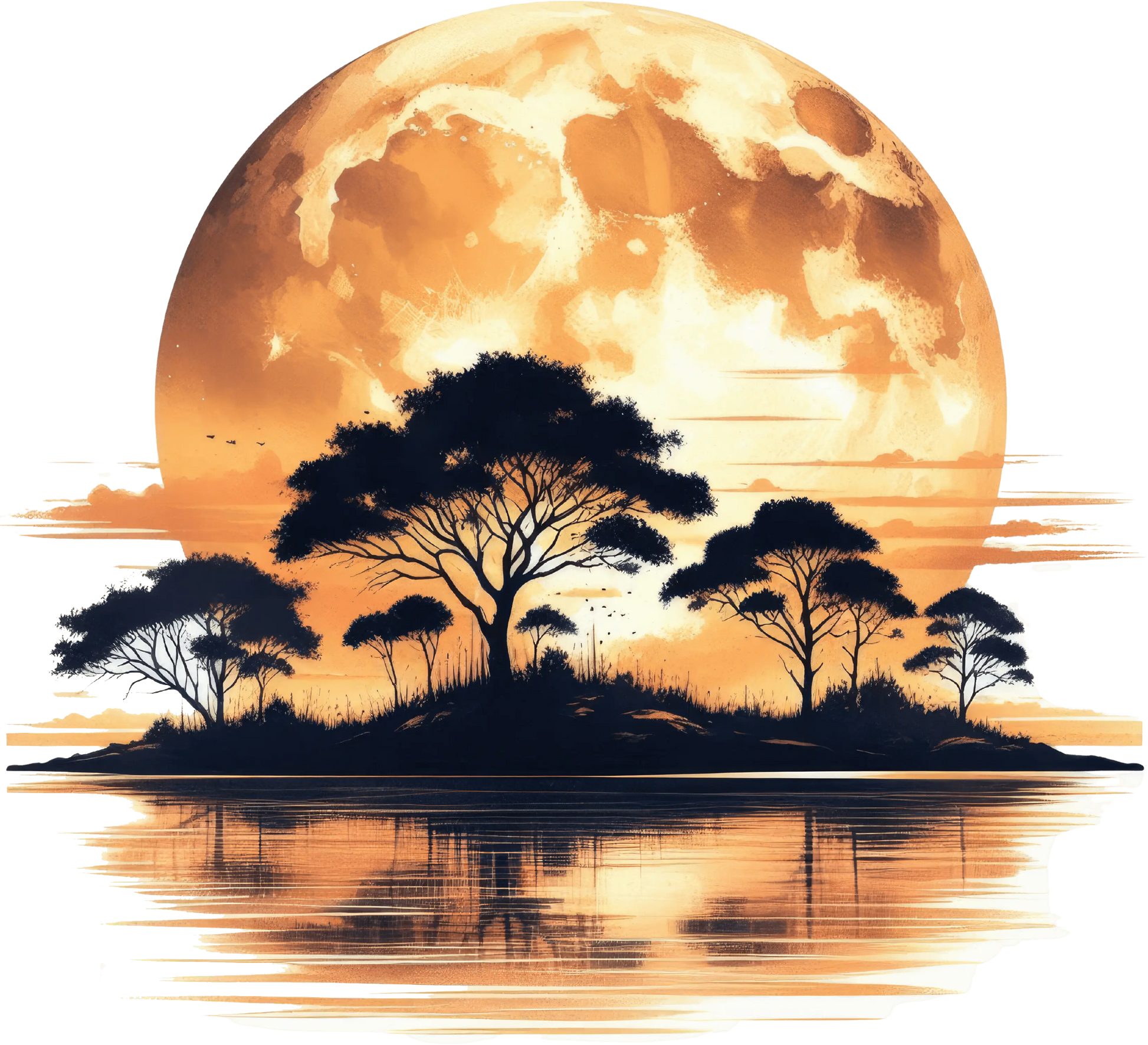 Bügelbild Natural Moon #6 Fylou's Style