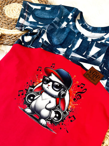 Bügelbild Musik Bunny #1 Fylou's Style