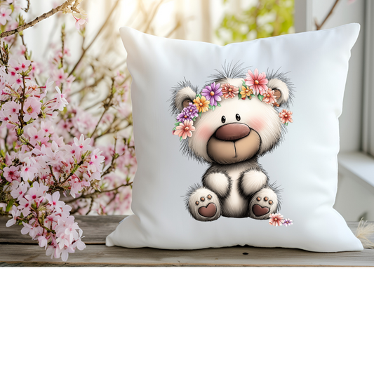 Bügelbild Frühlings Teddy Bär #10
