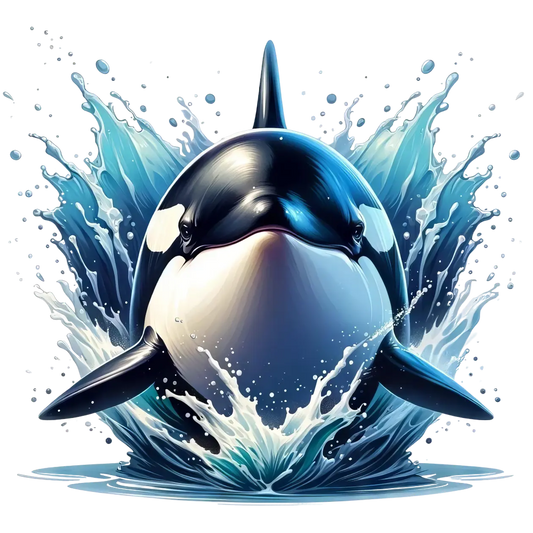 Bügelbild 3D Orka #1 Fylou's Style