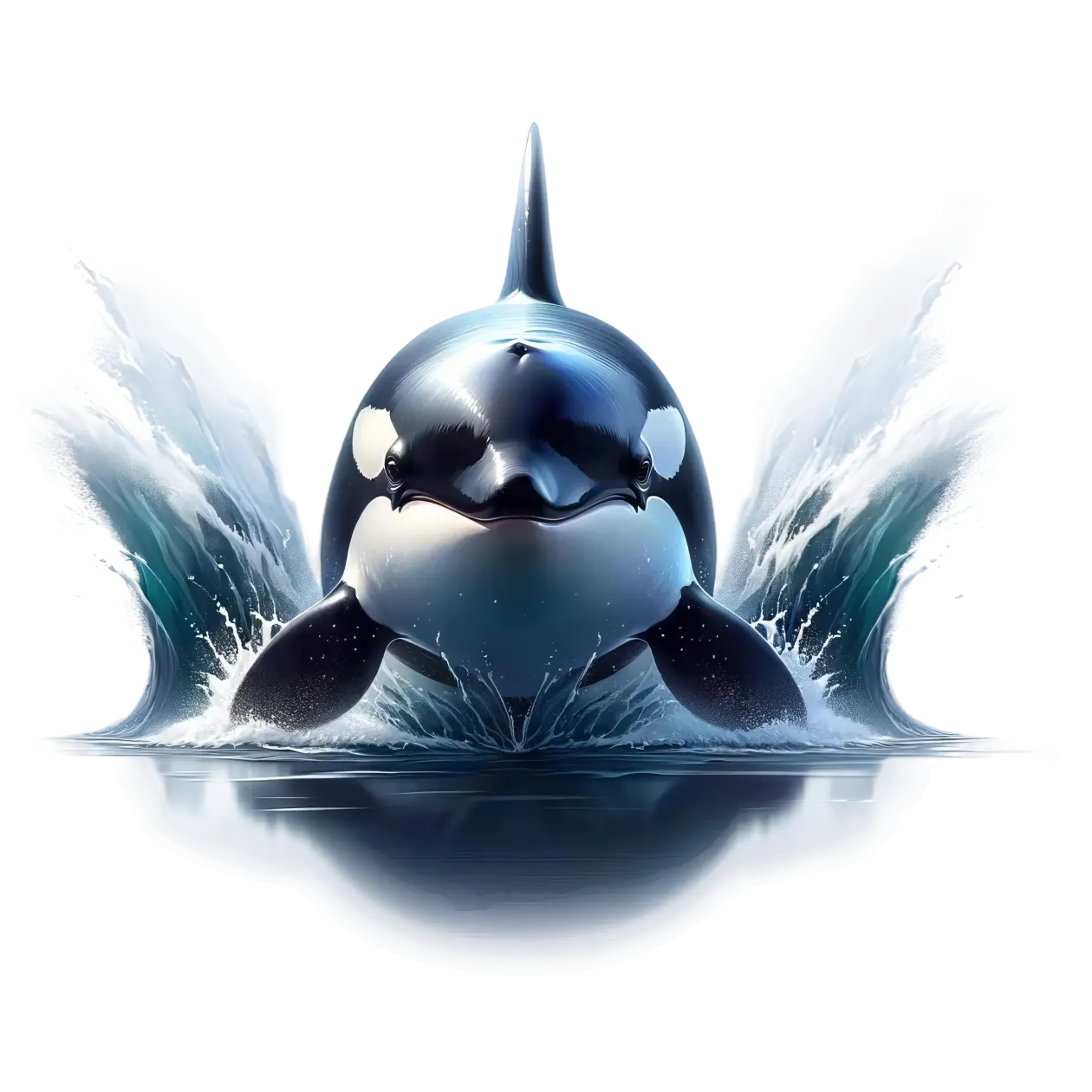 Bügelbild 3D Orka #9 Fylou's Style